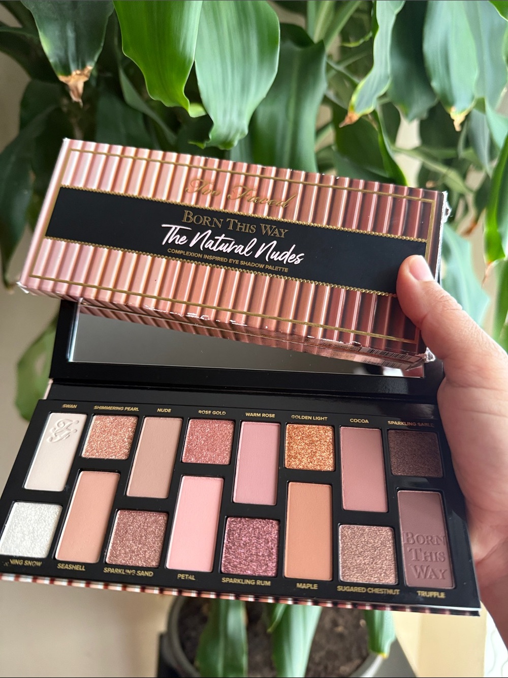 Too Faced Natural Nudes Eyeshadow Palette - Rose, Pink, Gold, Brown